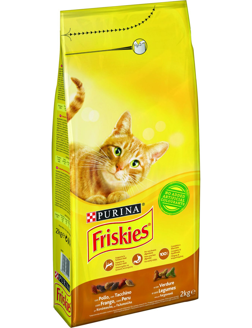 Friskies Vitality Adult Manzo Pollo E Verdure kg.2