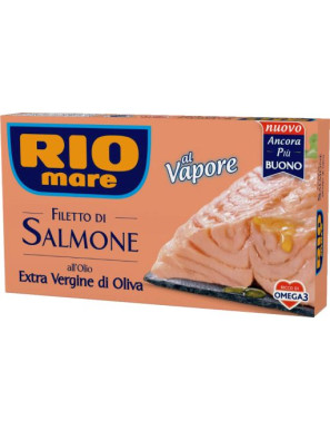 Rio Mare Filetti Salmone Olio Extravervgine gr.125