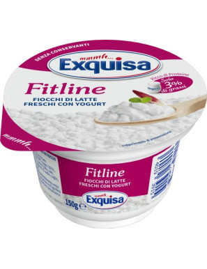 Exquisa Fiocchi Di Latte C/Yogurt Fitline gr.150