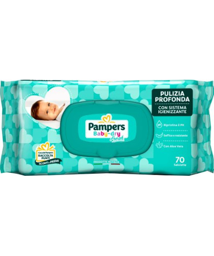 Pampers Baby Fresh Salviettine X 70