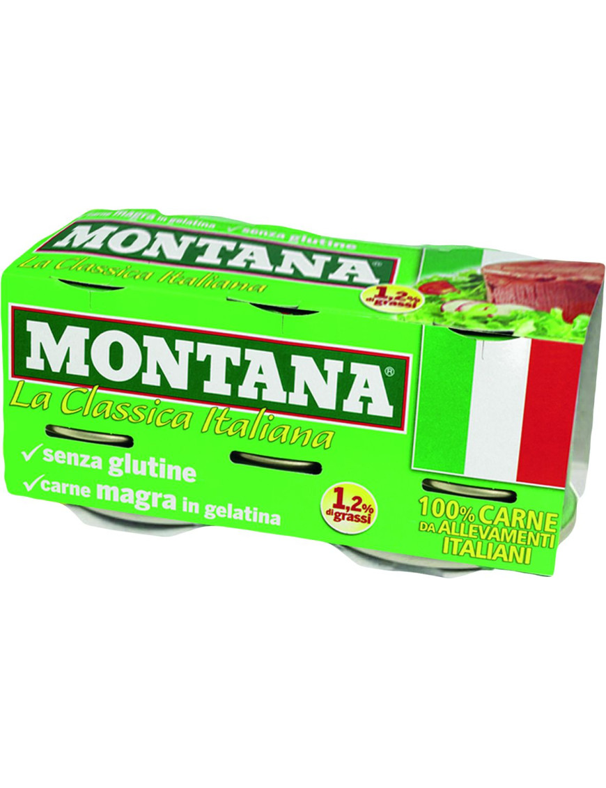 Montana Carne Lessata gr.90X2