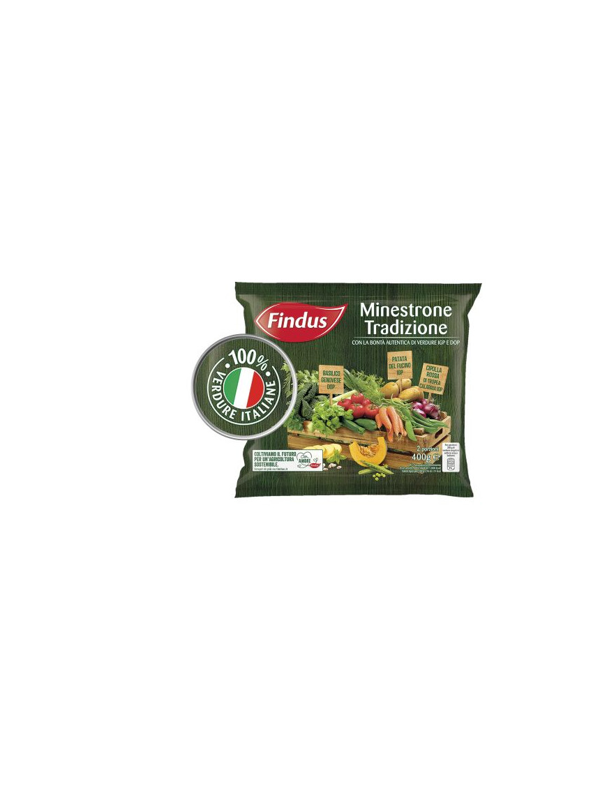 Findus Minestrone Tradizioneverdure IGP E DOP gr. 400