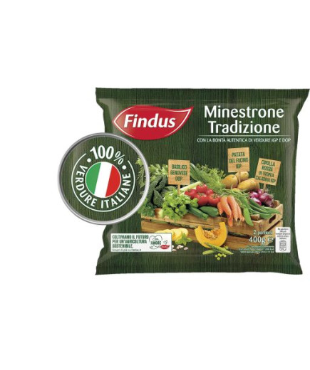 Findus Minestrone Tradizioneverdure IGP E DOP gr. 400