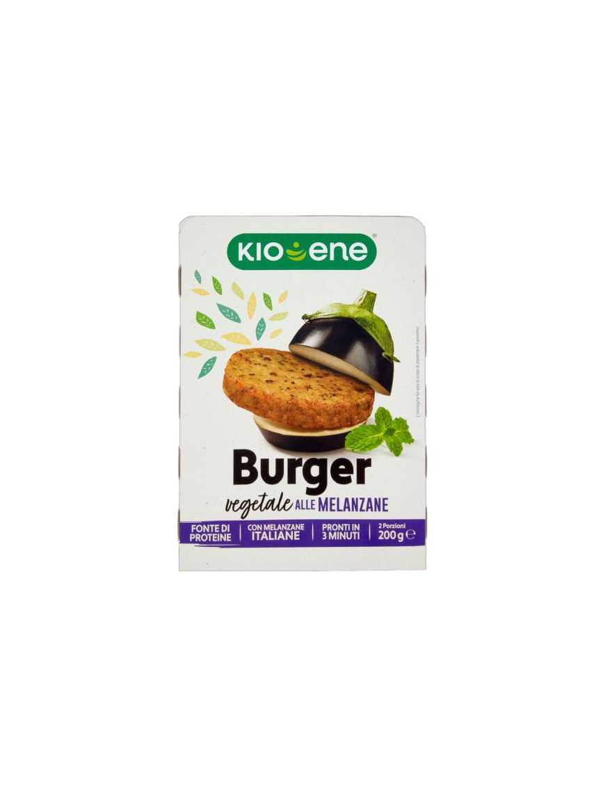 Kioene Burger Vegetale Alle Melanzane gr.200