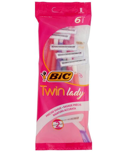 Bic Rasoio Twin Lady X6