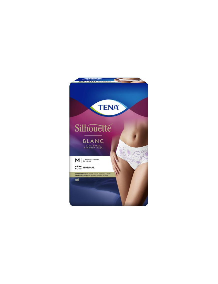 Tena Lady Pants Discreet Taglia Media X6 Pezzi