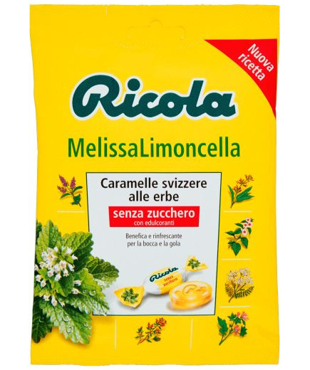 Ricola Caramelle gr.70 Melissa Limoncella Senza Zuccheri