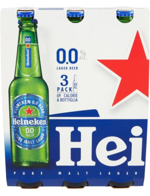 Heineken 0.0. cl.33x3