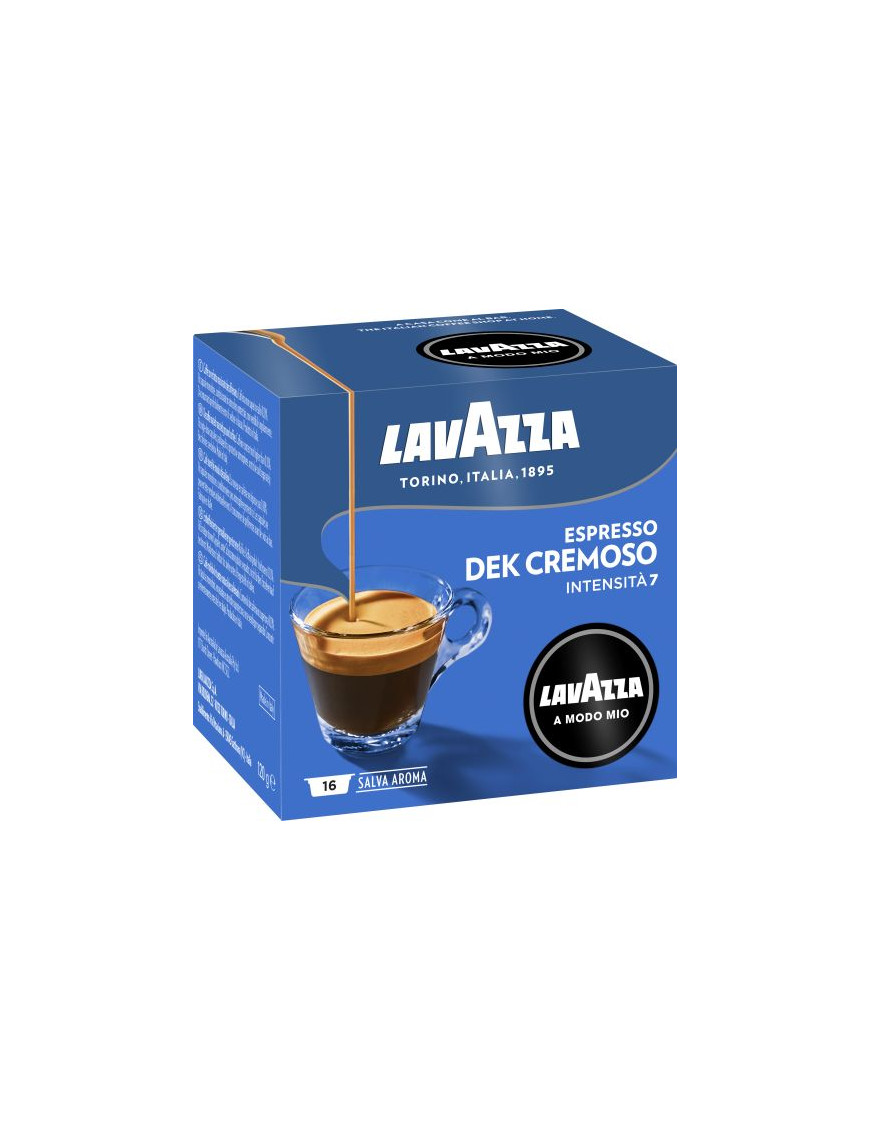 Lavazza A Modo Mio Dek Cremoso Dek 16 Capsule gr.120