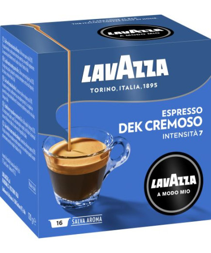 Lavazza A Modo Mio Dek Cremoso Dek 16 Capsule gr.120