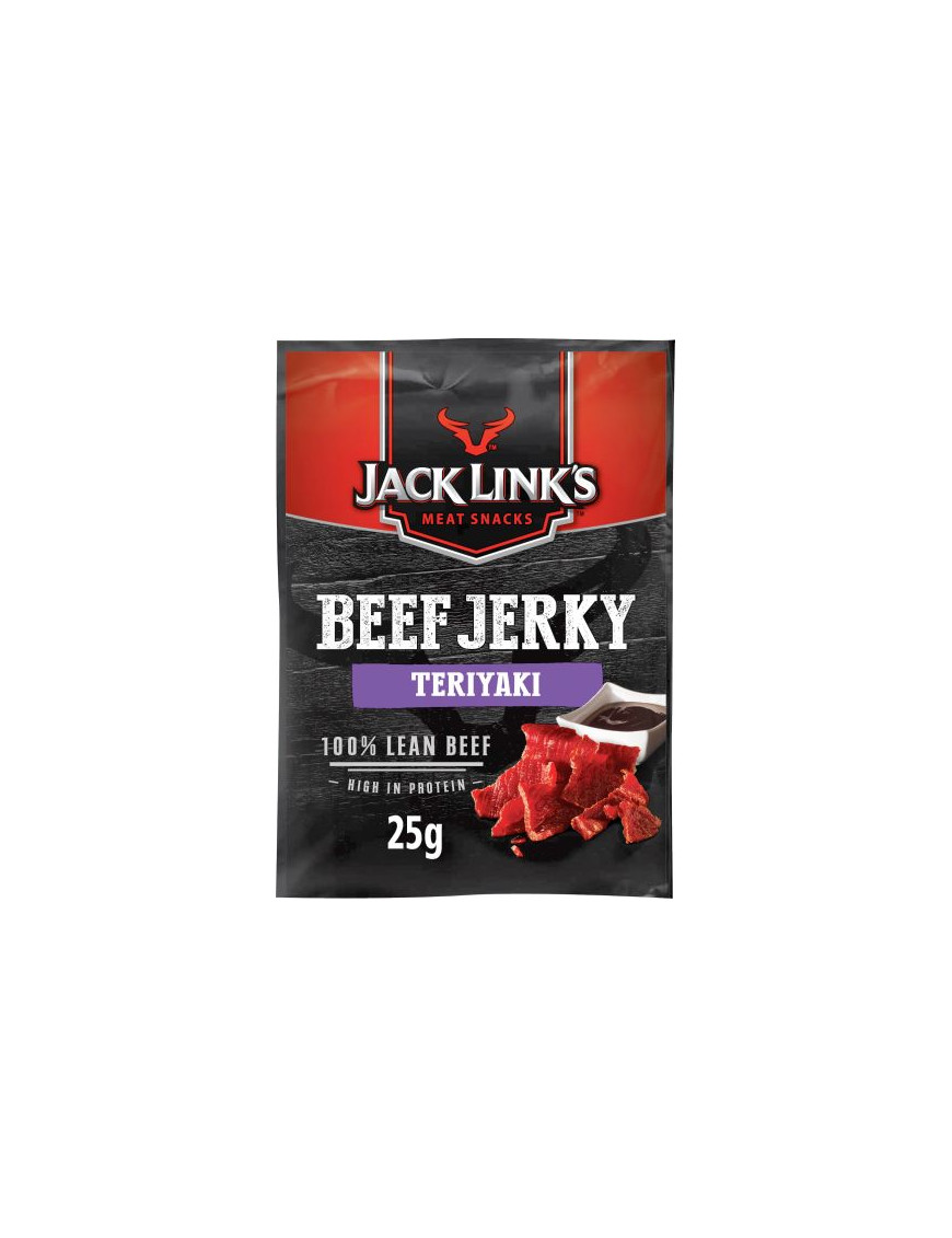 Jack Link'S Beef Jerky Teriyaki gr.25 Sacchetto