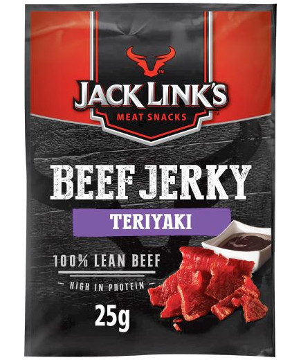 Jack Link'S Beef Jerky Teriyaki gr.25 Sacchetto