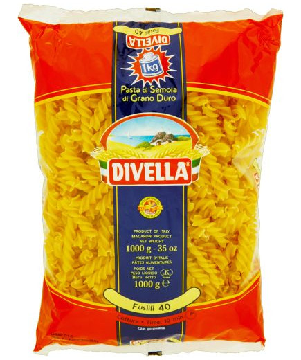 Divella Fusilli N°40 kg.1