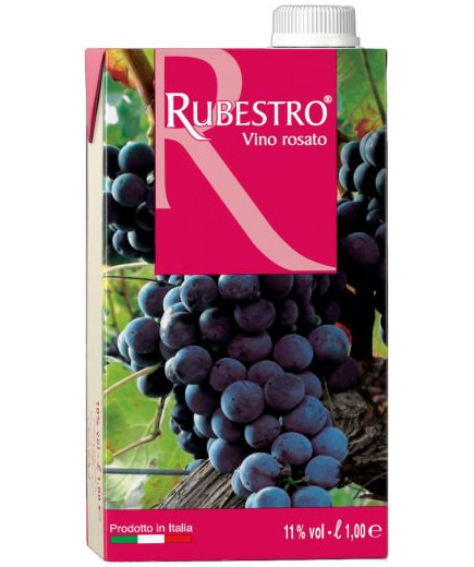 GRIFO RUBESTRO LT.1 ROSATO BRIK      11%VOL.