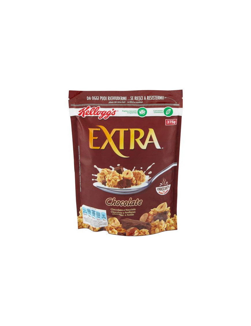 Kellogg's Extra Cioccolato E Nocciole gr.375