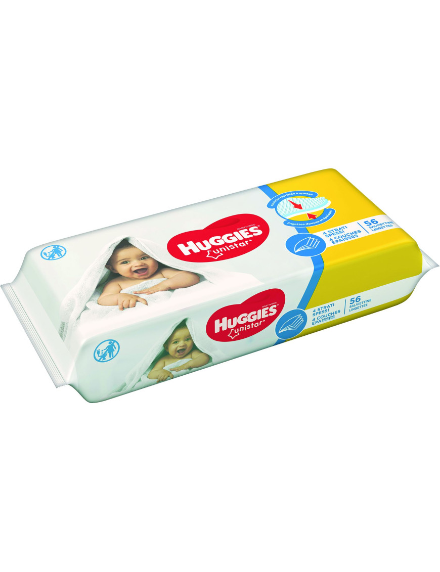 Huggies Salviett. Unistar x56