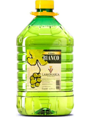 Lamonarca Vino Bianco lt.5 Pet