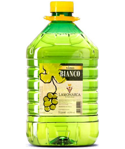 Lamonarca Vino Bianco lt.5 Pet