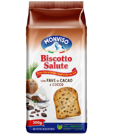 MONVISO G.300 FETTE G.300 C/FAVE CACAO&COCCO-BISCOTTO SALUTE