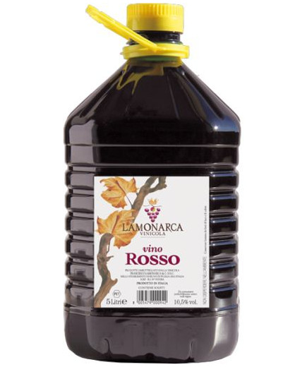 Lamonarca Vino Rosso lt.5