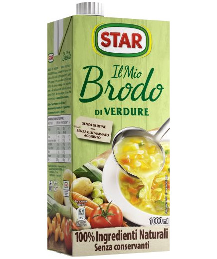 Star Brodo Pronto Verdure Brick Tappo A Vite lt.1