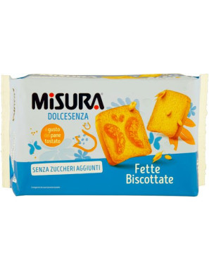 Misura Fette Dolce S/Zucchero senza olio di palma gr.320