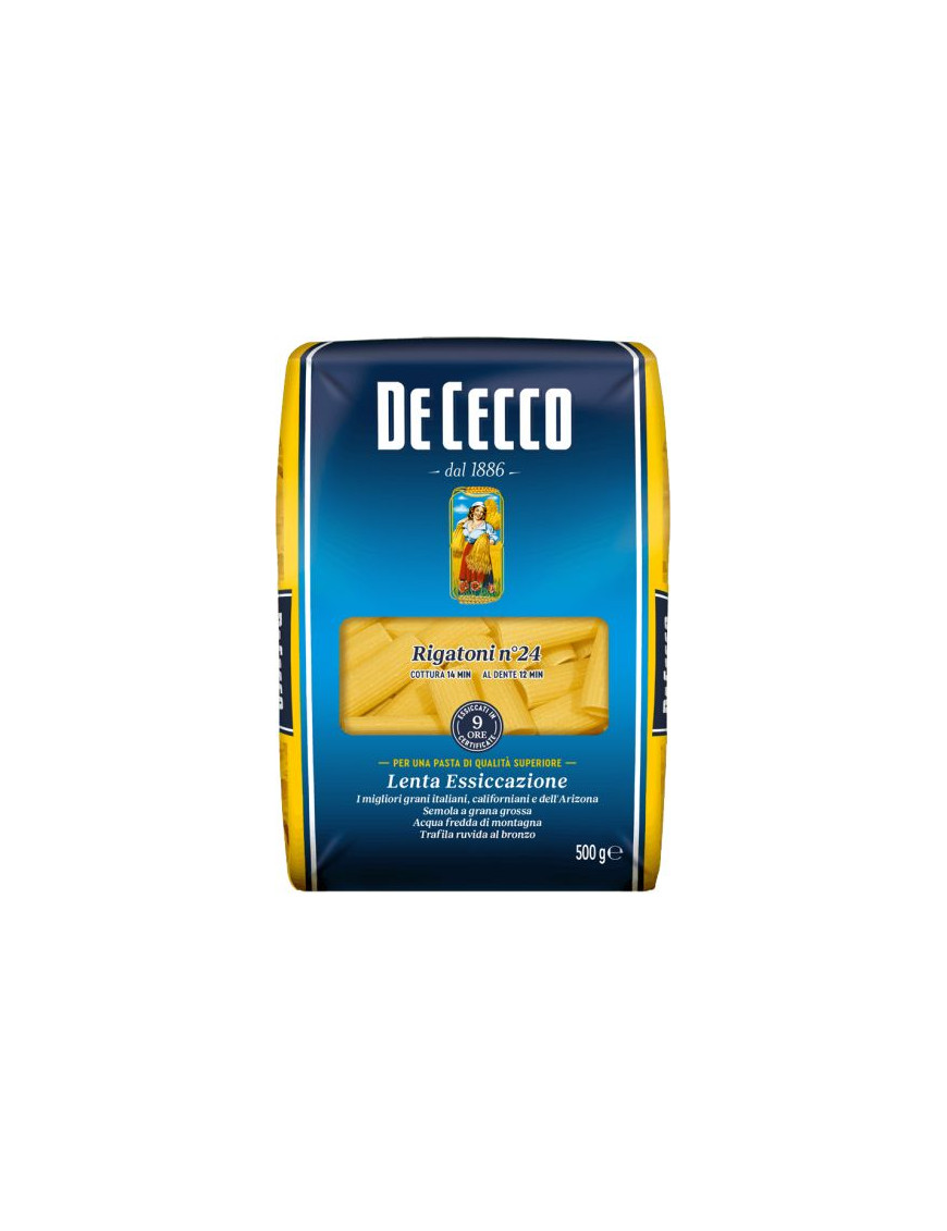 De Cecco Rigatoni N°24 gr.500