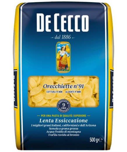 De Cecco Orecchiette gr.500 N°91