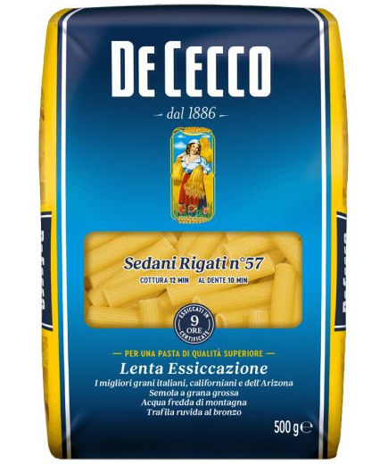 De Cecco Sedani Rigati N°57 gr.500