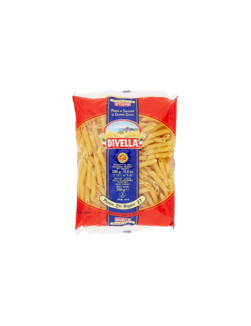 Divella Penne Ziti Rigate N.27 gr.500