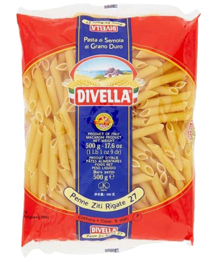 Divella Penne Ziti Rigate N.27 gr.500