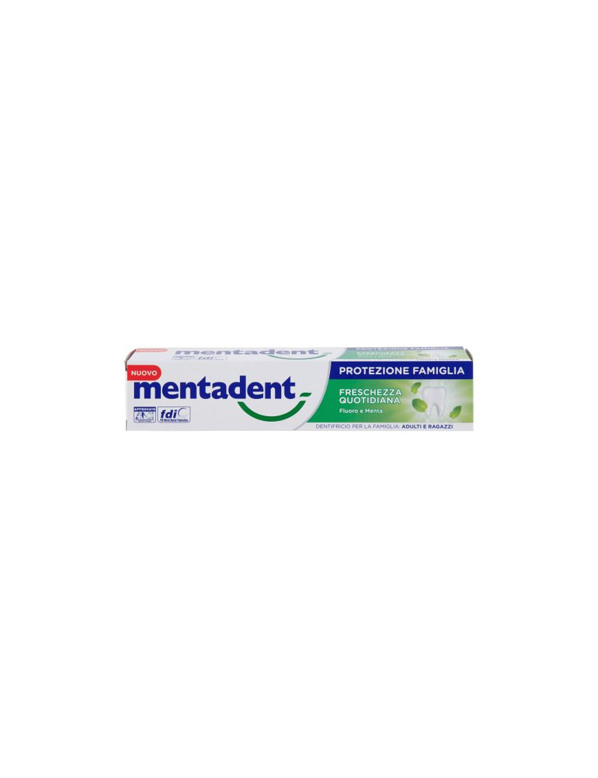 Mentadent Dentifricio Protezione Famiglia Fresh ml.75