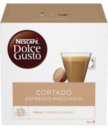 NESCAFE' DOLCE GUSTO ESPRESSO MACCHIATO 16CPS