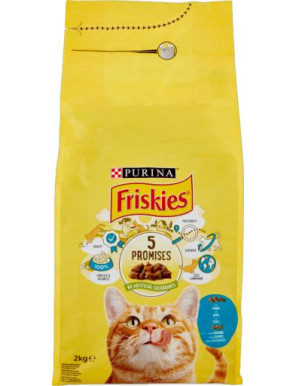 Friskies Vitality Adult crocchette Tonno/Verdure kg.2