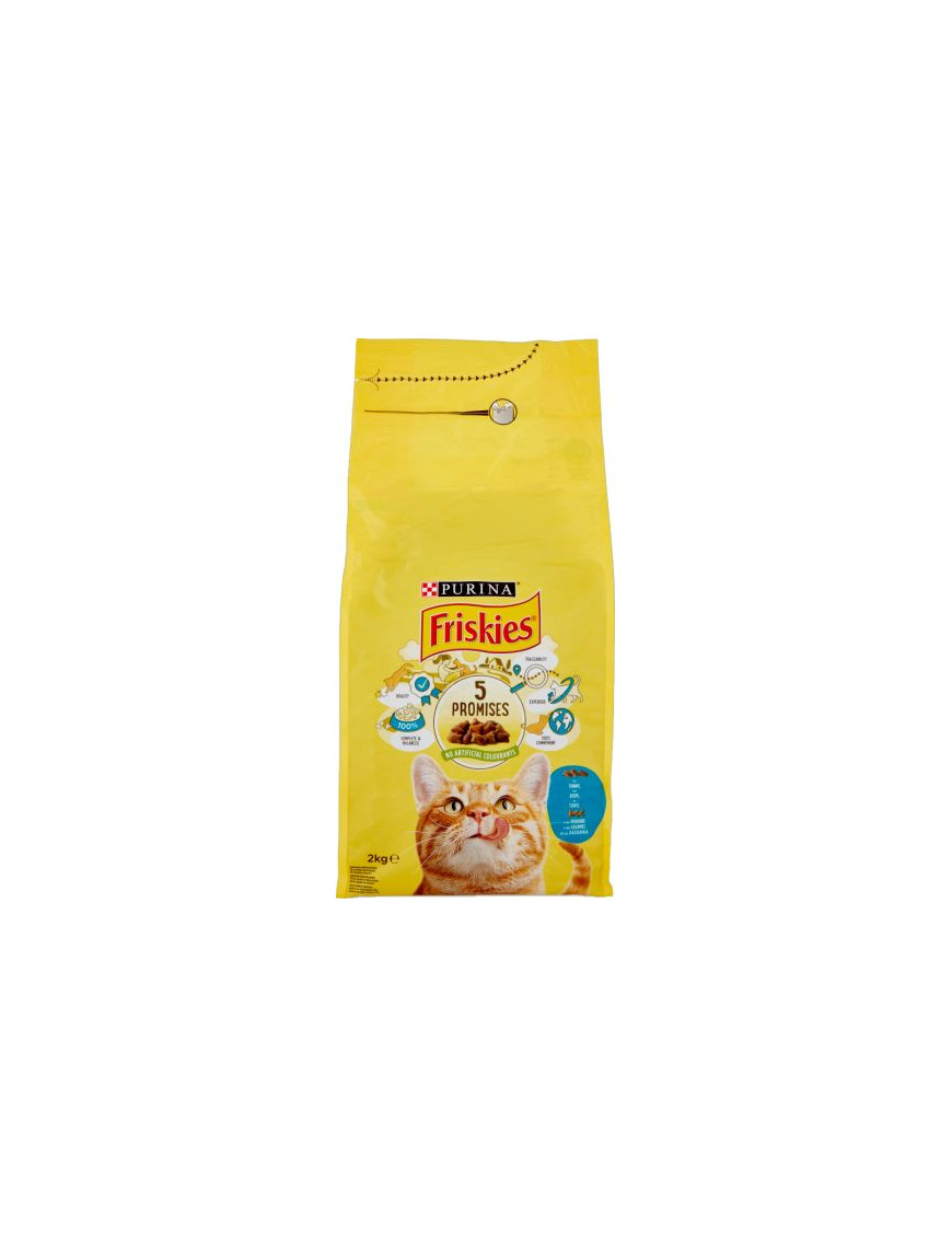 Friskies Vitality Adult crocchette Tonno/Verdure kg.2