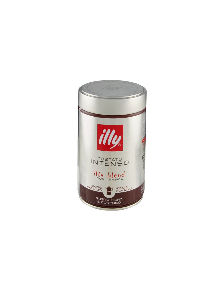 Illy Caffe' Macinato Moka Tostato/Intenso gr.250