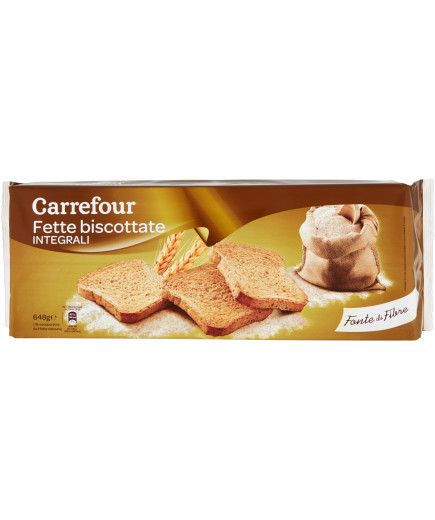 Carrefour Fette Bisc.Integralix72 gr.648