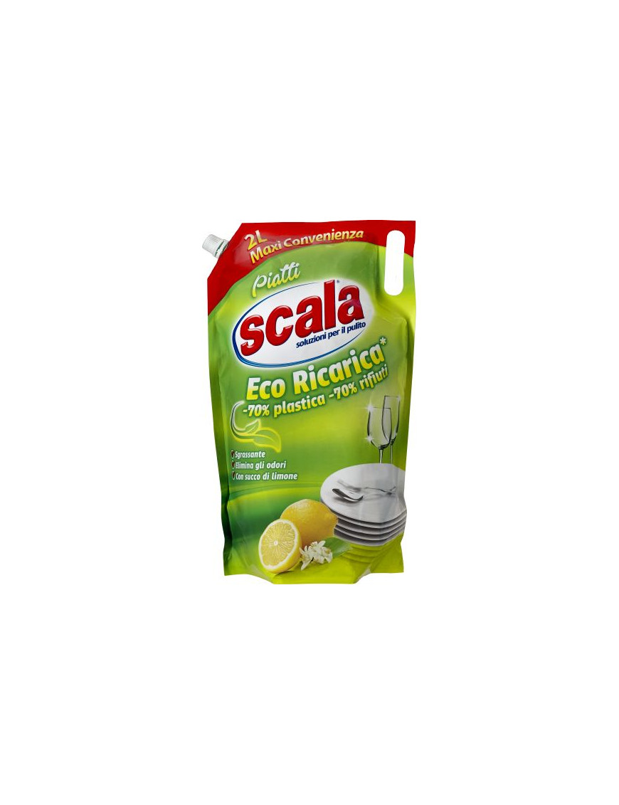 SCALA DET.PIATTI POUCH LT.2 LIMONE