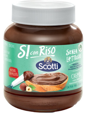 Scotti Crema Spalmabile Con Riso/Nocciole/Cacao gr.400