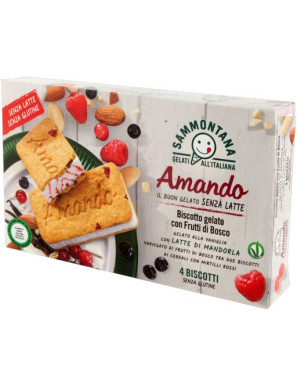 Sammontana Biscotto Amando Frutti di Bosco Senza Glutine Senza Lattosio gr.208