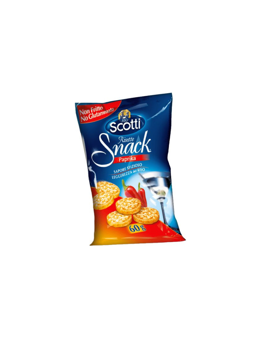 Scotti Riso Snack Paprika gr.60