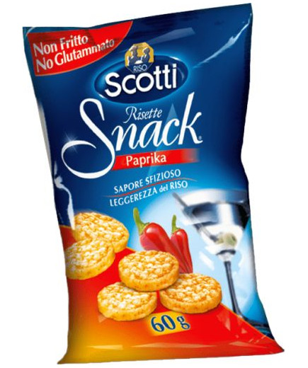 Scotti Riso Snack Paprika gr.60