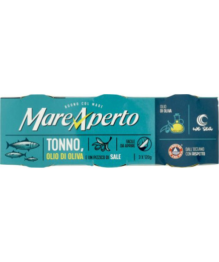 Mareaperto Tonno All'Olio Di Oliva gr.120X3