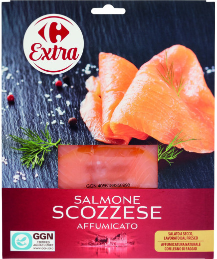 Carrefour Salmone Scozzese Affumicato gr.100
