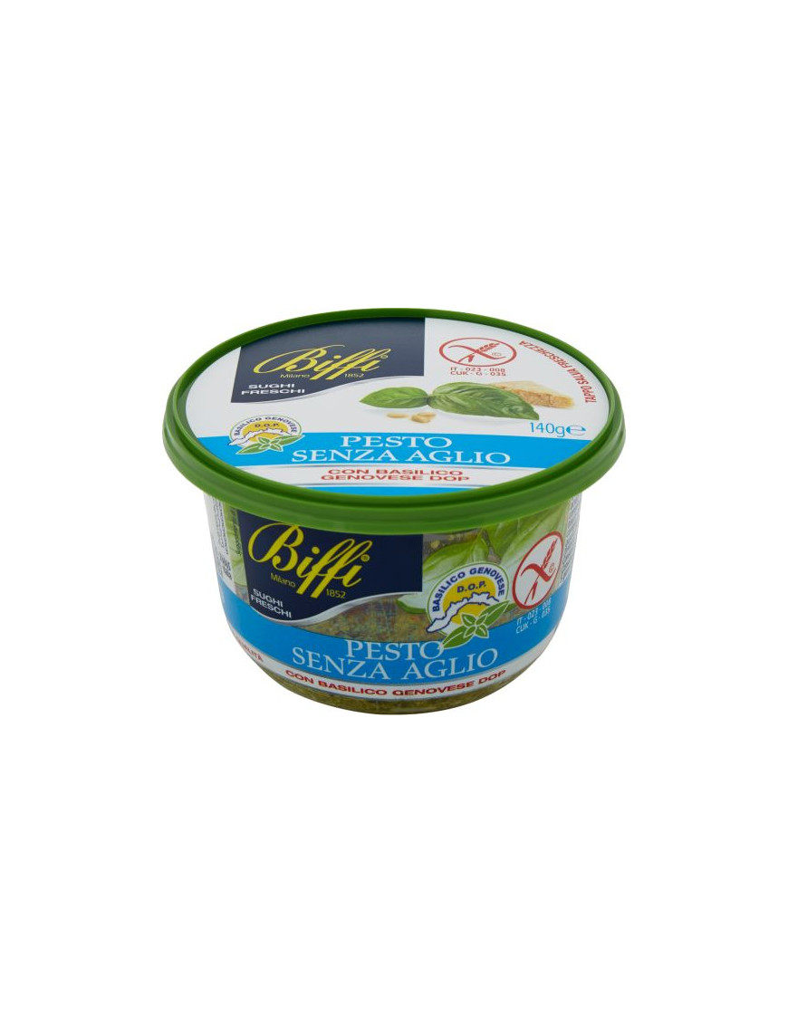 BIFFI PESTO SENZA AGLIO FRESCO 140G