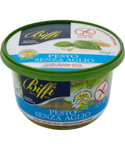 BIFFI PESTO SENZA AGLIO FRESCO 140G