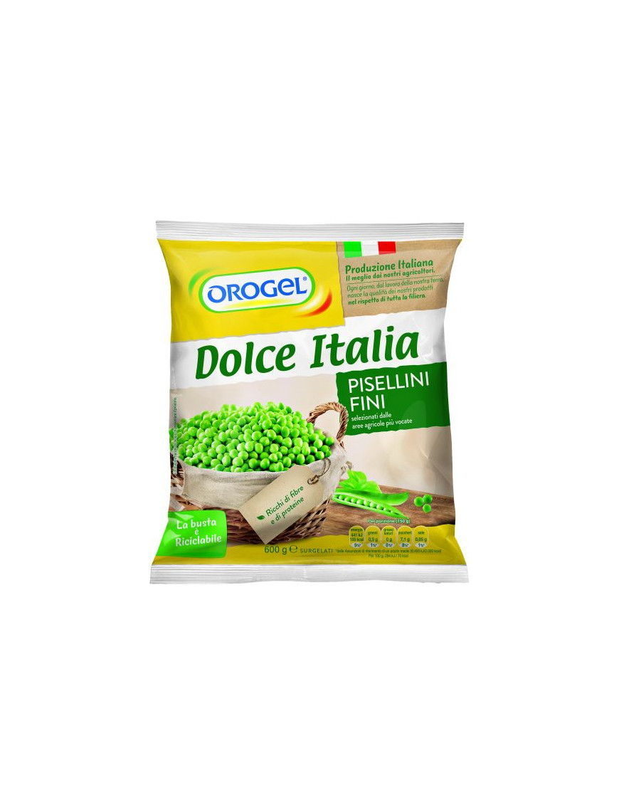 Orogel Pisellini Fini Dolce Italia gr.600