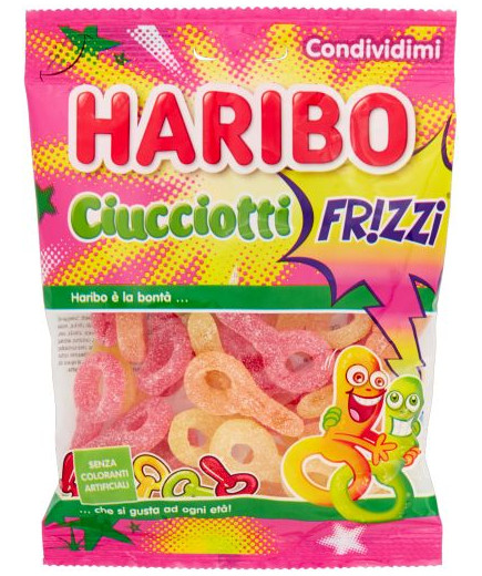 Haribo gr.175 Ciucciotti Frizzy