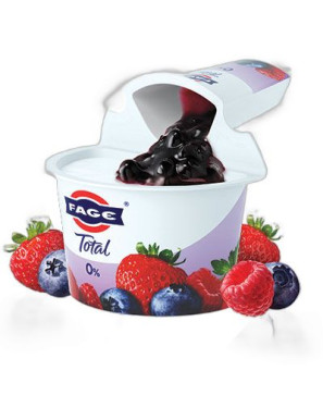 FAGE TOTAL YOGURT GRECO 0% SPLIT FRUTTI DI BOSCO G.150