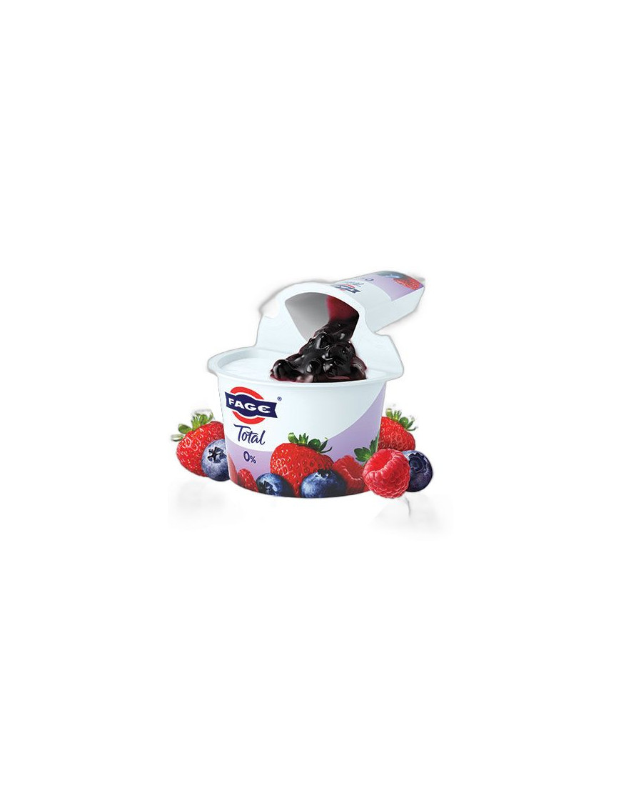 FAGE TOTAL YOGURT GRECO 0% SPLIT FRUTTI DI BOSCO G.150